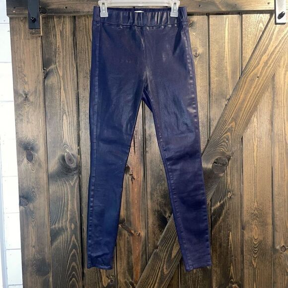 NWOT L’AGENCE Rochelle High Rise Coated Skinny Jeans/Leggings - Picture 3 of 6